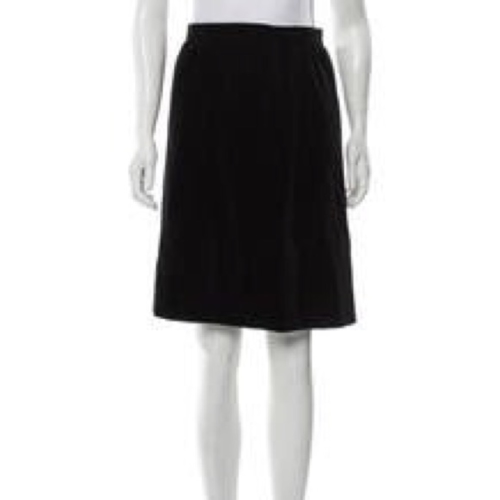 Vintage Saunt Laurent velvet skirt